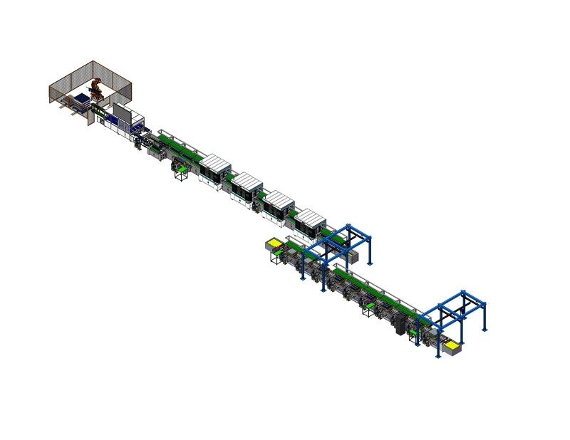 Automated assembly line for lithium battery packs Automated assembly line for lithium battery packs